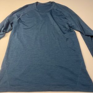 COPY - Lulu lemon long sleeve blue shirt
